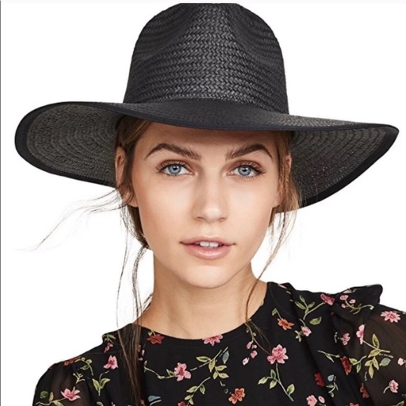 Madewell Accessories - Madewell straw hat in black